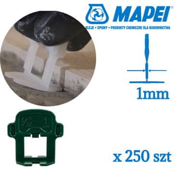shumee MAPEI MAPELEVEL sponke 0,5 mm 250 kosov