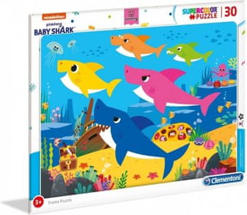 Clementoni Puzzle Baby Shark: plavanje 30 kosov