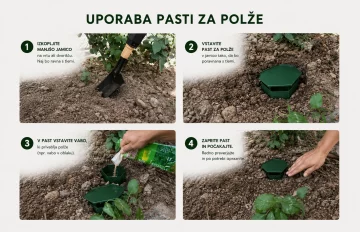 Roland Lovilec za polže PVC