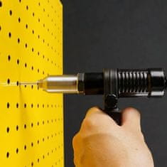 Vixson Nastavek za kovičenje za vrtalnik 8 mm, jeklen, 4 šobe, adapter | RIVETY