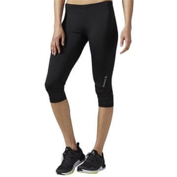 Reebok Hlače za tek črna 158 - 163 cm/XS Running Essentials Capri 34 W