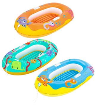 Bestway Tropical Crew Assort napihljiv čoln za otroke - 25 x 64 x 110 cm