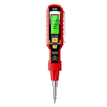 Vixson Brezkontaktni tester napetosti 30–1000V, LED luč, zvočni alarm, prenosni | VOLTIORA