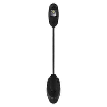 Emos LED svetilka za branje, 10 lm, črna
