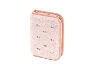 Astra Odklopna torbica za pisala AstraBAG Fluffy Pearl Pink, 503025071