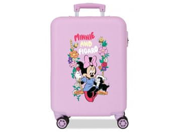 Joummabags Ročna prtljaga (majhna) Minnie Mouse Figaro Lila, 55 x 38 x 20 cm, 35 l