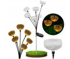 master LED LED solarna vrtna svetilka 84cm – cvetovi