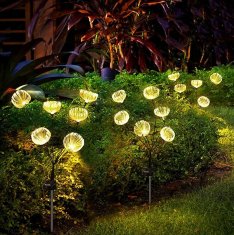 master LED LED solarna vrtna svetilka 84cm – cvetovi