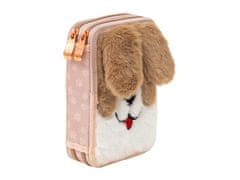 Astra Dvonadstropna torba za pisala z opremo AstraBAG Fluffy Puppy, AC21, 503026024