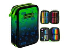 Astra Dvonadstropna torba za pisala z opremo AstraBAG Ombre Football, AC21, 503026068