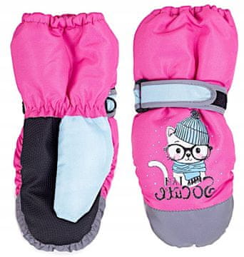 YOCLUB OTROŠKE ROKAVICE 1P ZIMSKI SNEG najlon YO! 12 cm 92-98 £023B