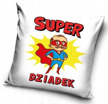 Carbotex PREVLEKA ZA VZGLAVNIK 40x40 DARILO ZA DAN BABIČEV IN DEDKIH STARŠEV W06D