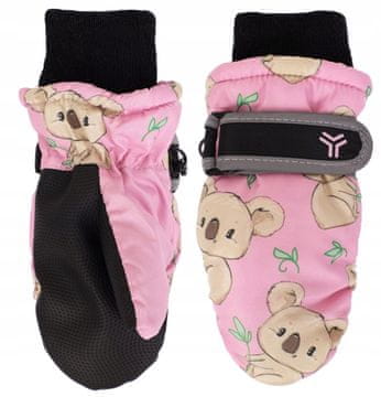 YOCLUB OTROŠKE ROKAVICE 1P ZIMSKI SNEG najlon YO 14cm 98-110 £023A