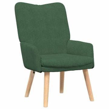 Vidaxl fotelj Jungle Zelena 63 x 67 x 94 cm blago