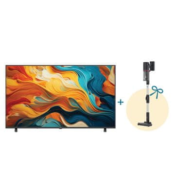 Haier H55K85FUX 4K UHD televizor, LED, 139cm (55), GoogleTV + Hoover HFG10HX baterijski sesalnik