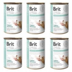 Brit Grain Free Vet Diets Dog Struvite puran in grah - mokra hrana za pse - 6 x 400 g