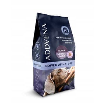 Addvena Suha hrana za pse ADVENA POWER OF NATURE Senior srednje velika/velika jagnjetina 10 kg