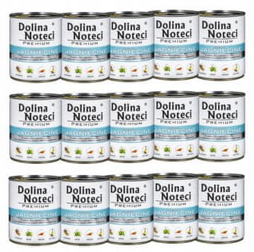 DOLINA NOTECI Lamb hrana za pse 15x800g