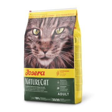 Josera Josera Naturecat suha hrana za mačke brez žitaric s piščancem in lososom 10 kg