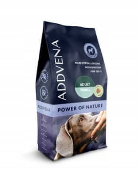 Addvena Suha hrana za pse ADVENA POWER OF NATURE za odrasle pse z majhnim jagnječjim mesom 10 kg