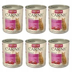 Animonda ANIMONDA Carny Adult večmesni koktajl 6x800g