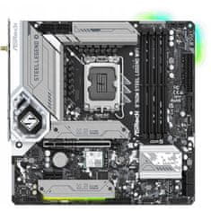 ASRock Matična plošča B760M Steel Legend z brezžičnim omrežjem