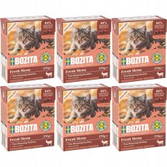 Bozita Mokra hrana za sterilizirane mačke v želeju z Venice 6x370g
