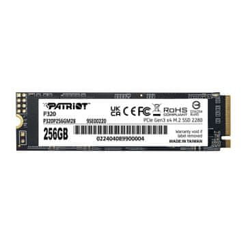 Patriot Ssd disk Patriot Viper P320 M.2 PCI-Ex4 NVMe 256GB 2.2GB