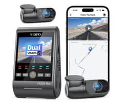 VIOFO GPS snemalnik poti A229 PLUS 3CH-G