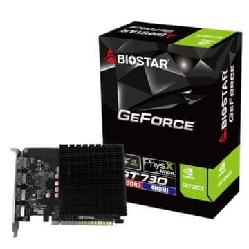 Biostar Grafična kartica Biostar GT 730 4GB s 4xHDMI
