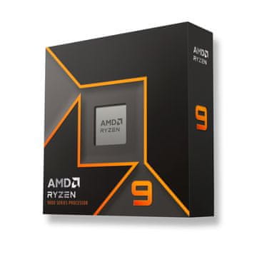 AMD Ryzen 9 9950X procesor v škatli