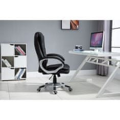 ActiveJet Ogrevan masažni pisarniški stol YK7304 črne barve