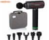 Medivon Gun Pro X2 masažna pištola, 6 načinov, 6 nastavkov, LCD zaslon, USB-C, torbica, 25 W