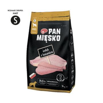 shumee Suha hrana za pse Mr. Meat PURANJI FAZAN ZELENJAVA Čips za male pasme S 9 kg