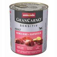 Animonda Grancarno Sensitiv govedina 6x800g