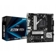 ASRock Matična plošča A520M PRO4