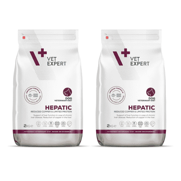 VetExpert VetExpert Veterinary Diet Hepatic suha hrana za pse 2 x 2 kg