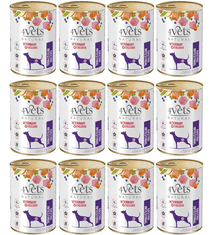 4VETS Natural Gastro Intestinal Dog - mokra hrana za pse - 12 x 400 g
