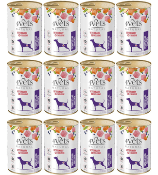 4VETS 4VETS Natural Gastro Intestinal Dog - mokra hrana za pse - 12 x 400 g