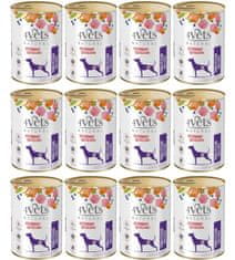 4VETS Natural Gastro Intestinal Dog - mokra hrana za pse - 12 x 400 g