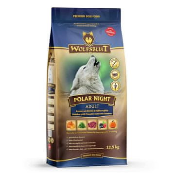 shumee WOLFSBLUT Polar Night suha hrana za odrasle pse 12,5 kg