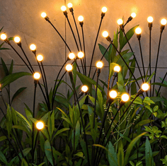 master LED LED solarna vrtna svetilka 73 cm – 10 LED cvetov