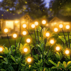 master LED LED solarna vrtna svetilka 73 cm – 10 LED cvetov