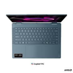 Lenovo Yoga 7 2-in-1 prenosnik, Ryzen AI 7-445, 24GB, SSD1TB, W11H, Tidal Teal