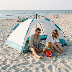 NILS avtomatski raztegljivi šotor za plažo NC4802 siv