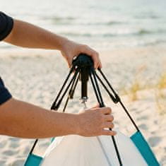 NILS avtomatski raztegljivi šotor za plažo NC4802 siv