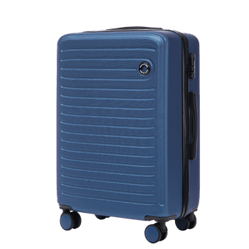 shumee SREDNJI kovček Wings ABS+ COOT 24" srednje moder