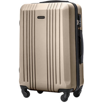 shumee Srednje velik kovček Wings 24" KESTREL barve šampanjca