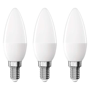 Emos LED žarnica Classic Candle, E14, 4,2 W, 470 lm, 2700 K
