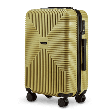 shumee Srednji kovček WINGS PC ECO JACKDAW 24" ČAJNO ZELENA